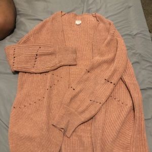 Pink Cardigan